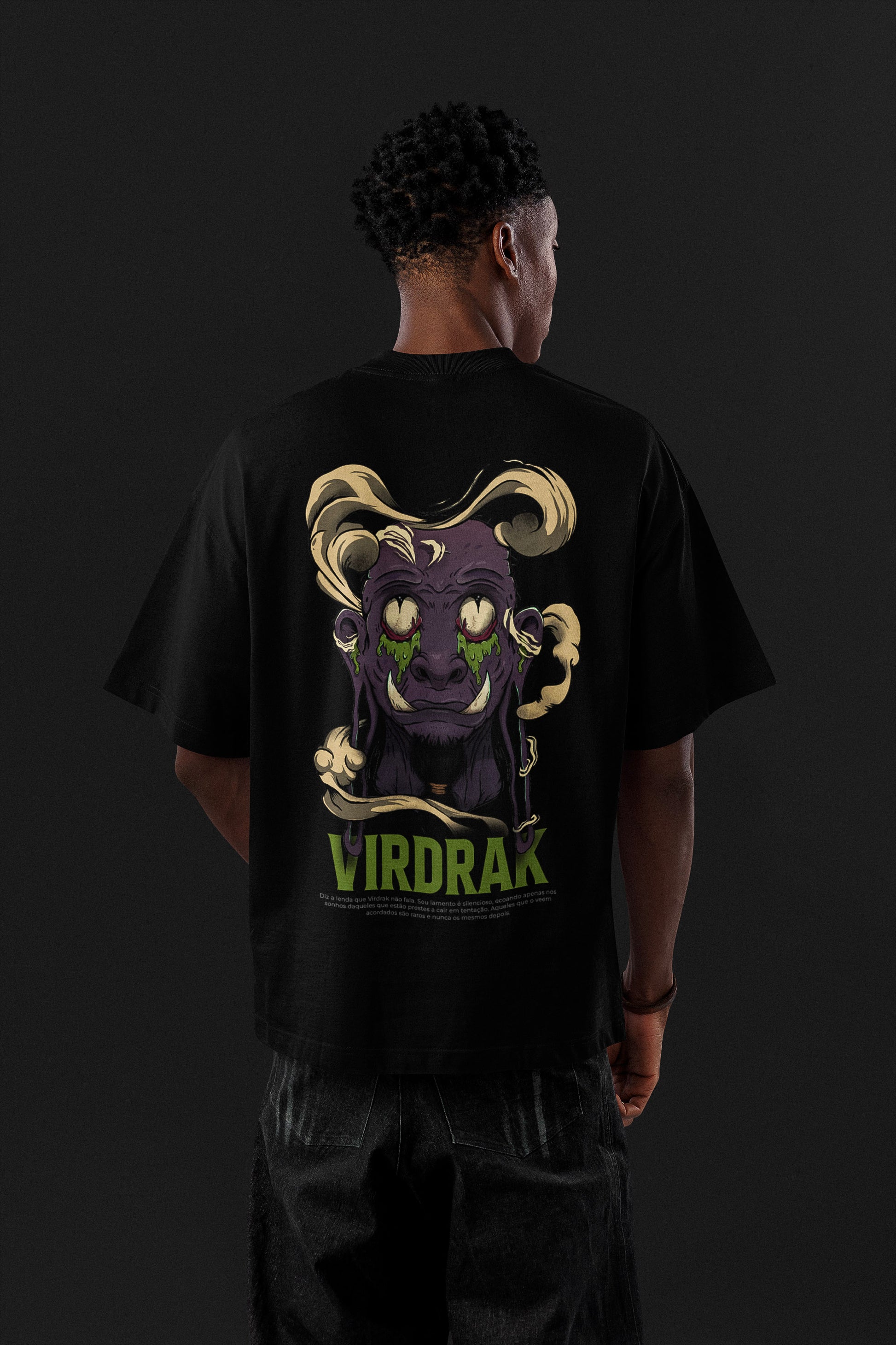 CAMISETA OVERSIZED VIRDRAK