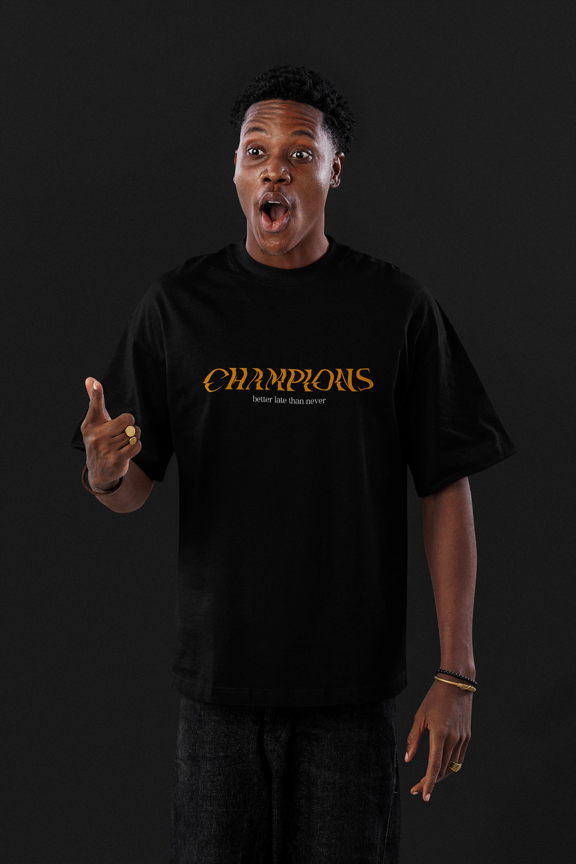 CAMISETA OVERSIZED CHAMPIONS