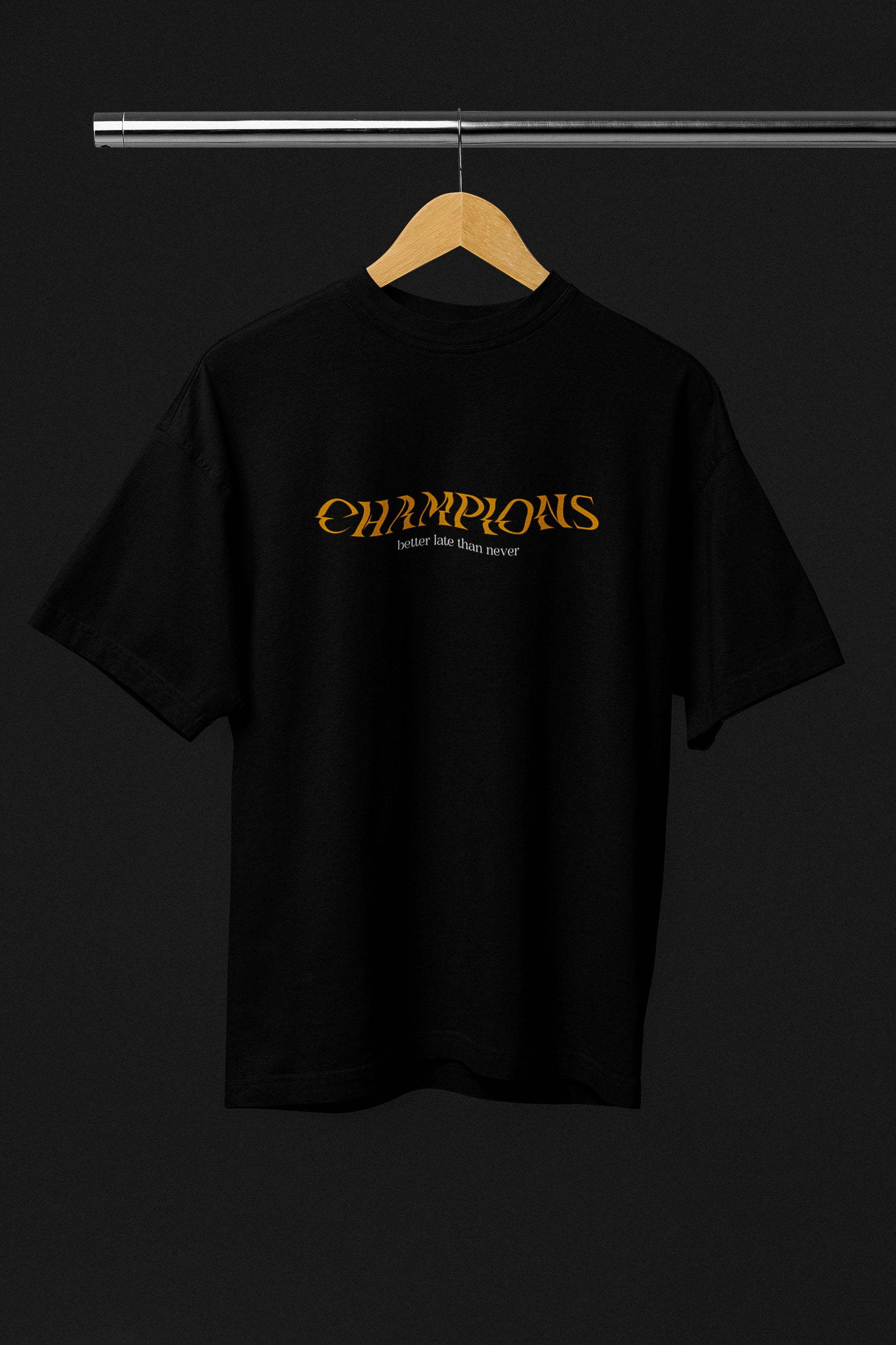 CAMISETA OVERSIZED CHAMPIONS