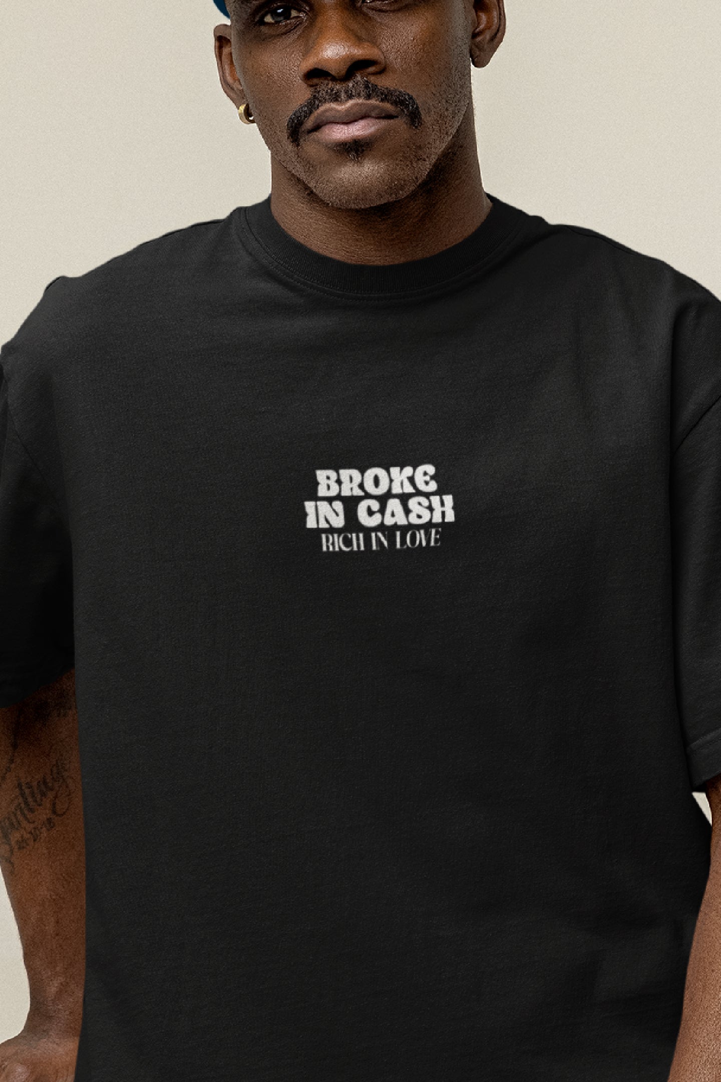 CAMISETA OVERSIZED RICH IN LOVE