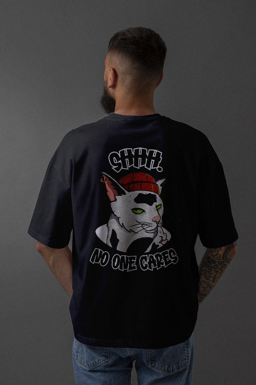 CAMISETA OVERSIZED SHHH.