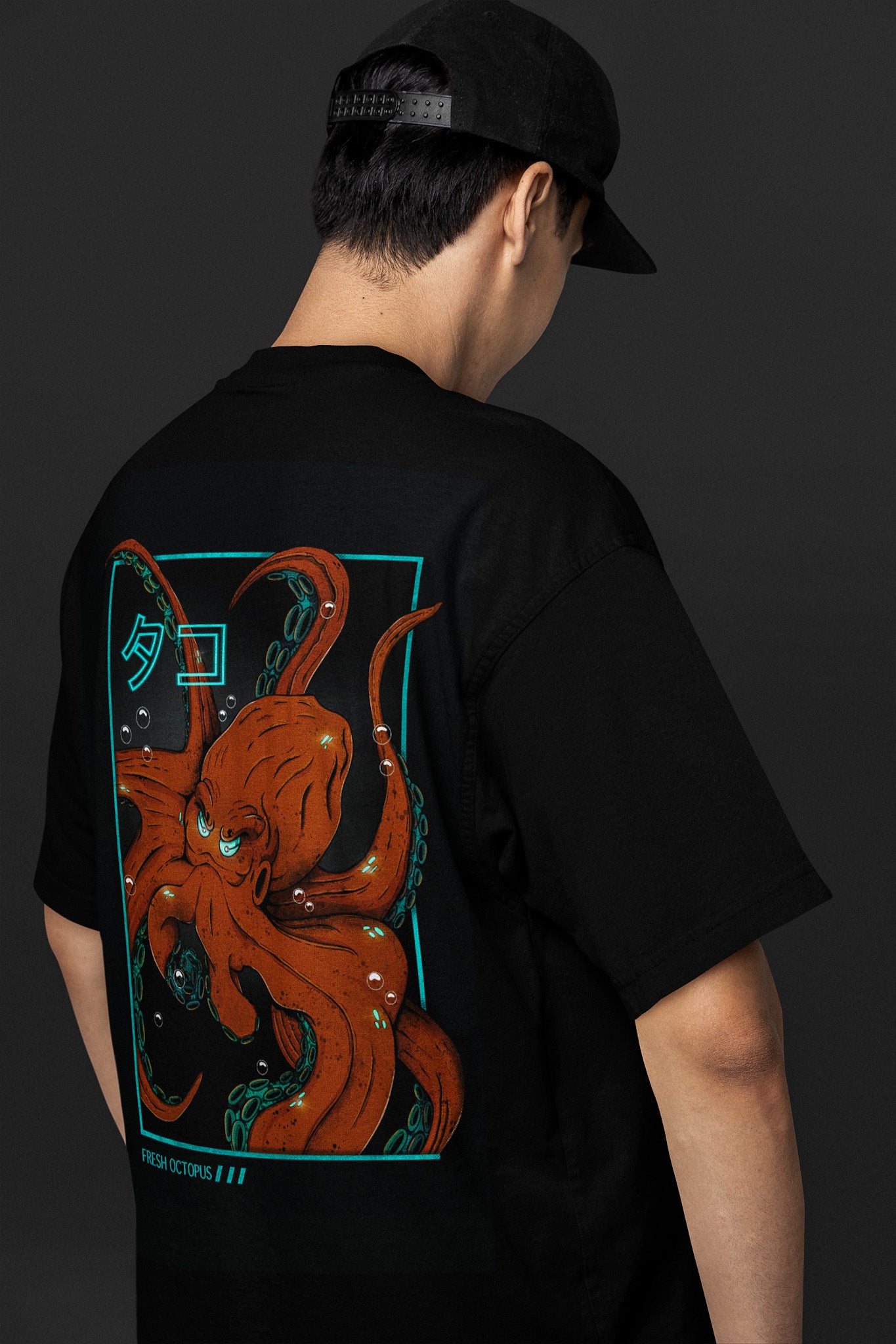 CAMISETA OVERSIZED TAKO SENPAI