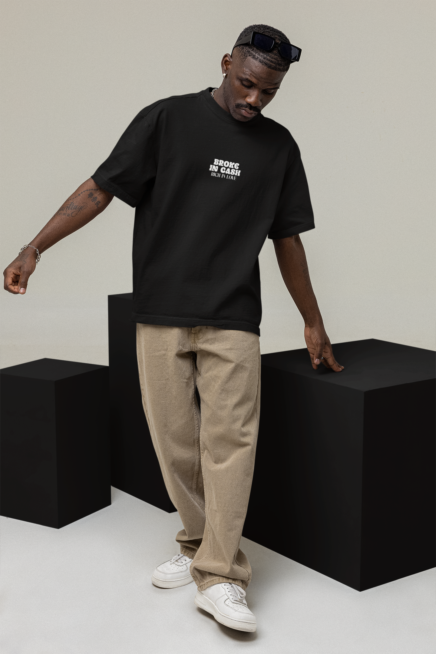 CAMISETA OVERSIZED RICH IN LOVE