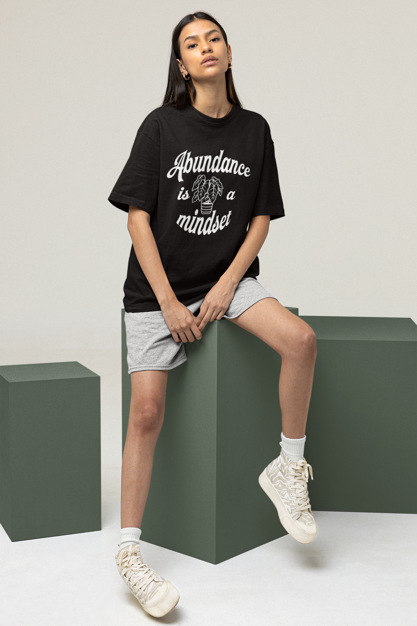 CAMISETA OVERSIZED MINDSET